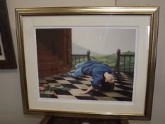 Framed Limited Edition Print Titled Time 95/500 Si