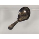 A Georgian Silver Caddy Spoon
