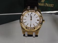 An Audemars Piguet Royal Oak Wrist Watch 18ct Gold