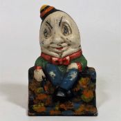 A Cast Iron Humpty Dumpty Figure