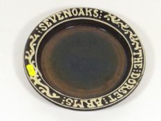 A Slipware Dish Sevenoaks The Dorset Arms