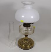 A C.1900 Brass Oil Lamp