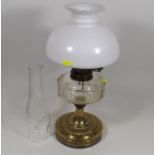 A C.1900 Brass Oil Lamp