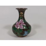 A Small 20thC. Cloisonne Vase