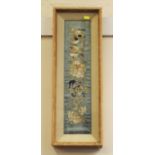 An Antique Framed Oriental Silkwork