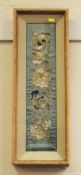 An Antique Framed Oriental Silkwork