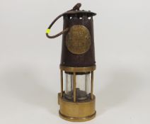 An Eccles Miners Lamp