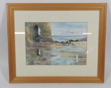 Two Watercolours Of Local Coastal & Estuary Scenes