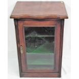 An Early 19thC. Mahogany Display Cabinet