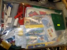 A Boxed Quantity Of Mixed 1970'S Lego