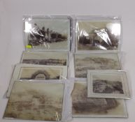 A Quantity Of Franics Frith's Mounted Glass Photog