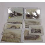 A Quantity Of Franics Frith's Mounted Glass Photog