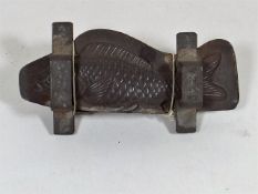 A Metal Chocolate Fish Mould