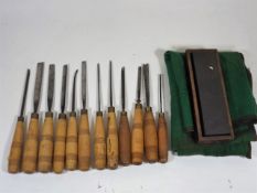 A Quantity Of Antique Shipwrights Carving Chisels