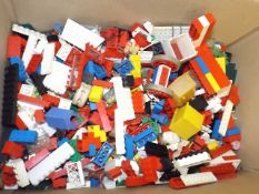 A Boxed Quantity Of Mixed 1970'S Lego
