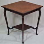 An Edwardian Mahogany Occasional Table