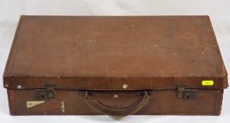 A 1920'S Leather Briefcase