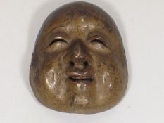 A 19thC. Japanese Childs Mask