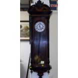 A 19thC. Mahogany Cased Vienna Wall Clock