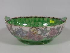 A Maling Lustrewareware Bowl