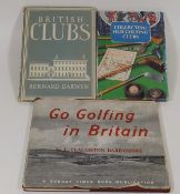 British Clubs By Bernard Darwin & Two Other Golf B