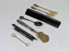 A Silver Spoon & Other Items