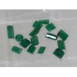 Approx. 15 Emeralds