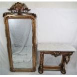 A Pair Of Stately Home Regency Period Mirrored Con