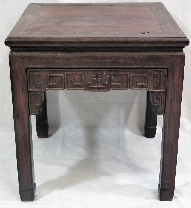 A 19thC. Chinese Huanghuali Low Level Table