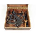 A US Navy MkII Boxed Sextant