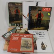 A Quantity Of Books Relating To Golf