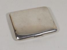 A Silver Cigarette Cigarette Case