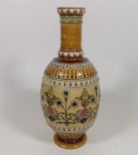 A Decorative Mettlach Pottery Vase