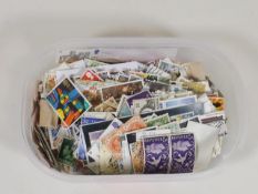Box Of Mixed Stamps British
