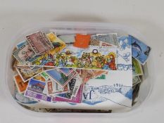 Box Of Mixed Stamps British Commonwealth