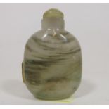 An Antique Chinese Peking Glass Snuff Bottle With