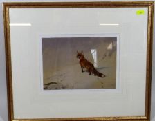 A Thorburn Limited Edition Print Of Fox & Other Fr