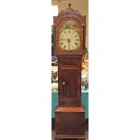 C.1800 Mahogany Cased Long Case Clock With Faults