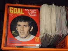 A Boxed Quantity Of 1970'S Football Magazines