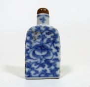 An Antique Chinese Porcelain Snuff Bottle With Cor