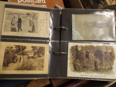 An Album Of Vintage Postcards