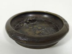 A Chinese Bronze Censer Bowl