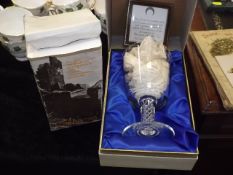 A Limited Edition Crystal Goblet & A Caithness Win