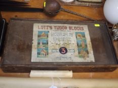 A 1920'S Lott's Tudor Blocks Childs Building Game