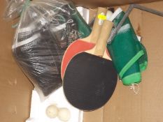 Folding Table Tennis Table & Accessories