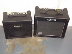 Two Musical Instrument Amplifiers