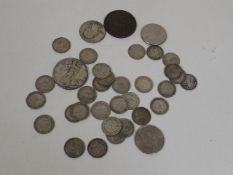 A Small Quantity Of Coins Inc. Silver