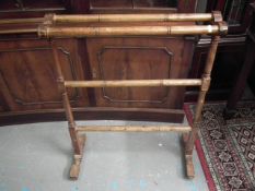 A Stained Towel Rail