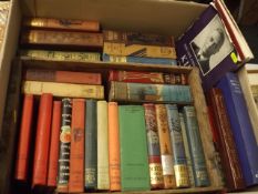 A Boxed Quantity Of Vintage Books