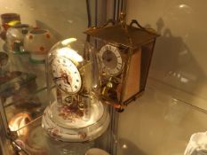 Two Decorative Mantle Clocks